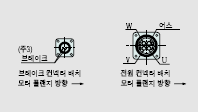 HF-SP52 서보모터 전원용 콘넥터