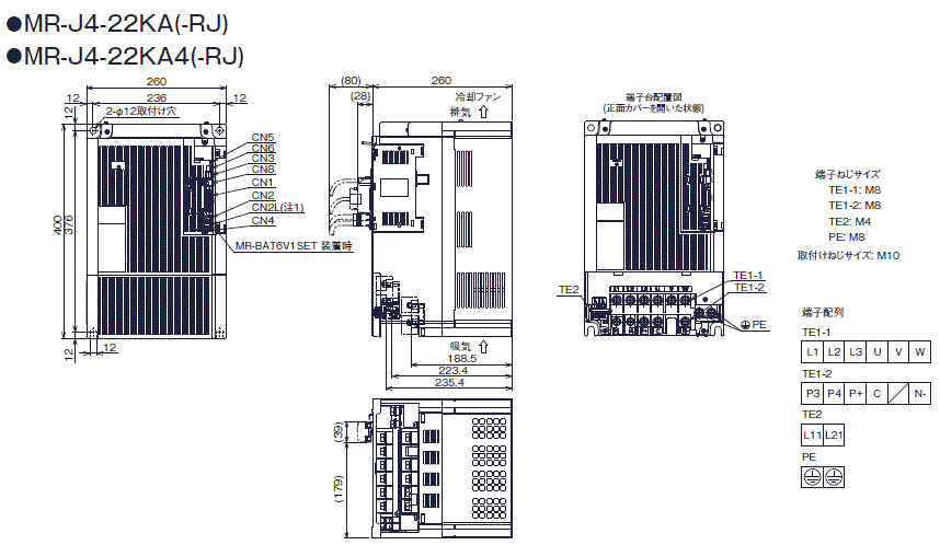 MR-J4-22KA 